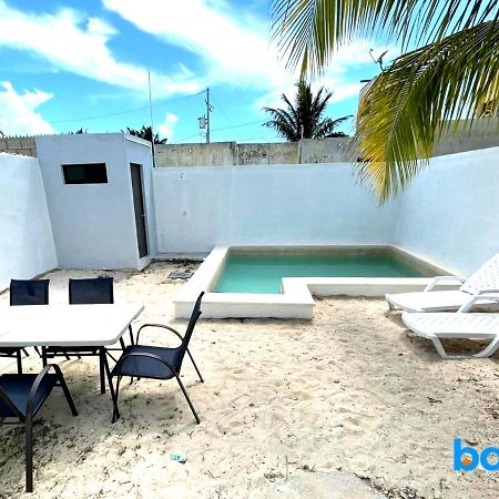 Casa Con Piscina En Chixchulub A 100 M De La Playa Villa Pueblo Pueblo Chicxulub Kültér fotó