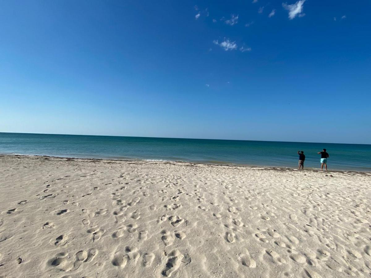 Casa Con Piscina En Chixchulub A 100 M De La Playa Villa Pueblo Pueblo Chicxulub Kültér fotó