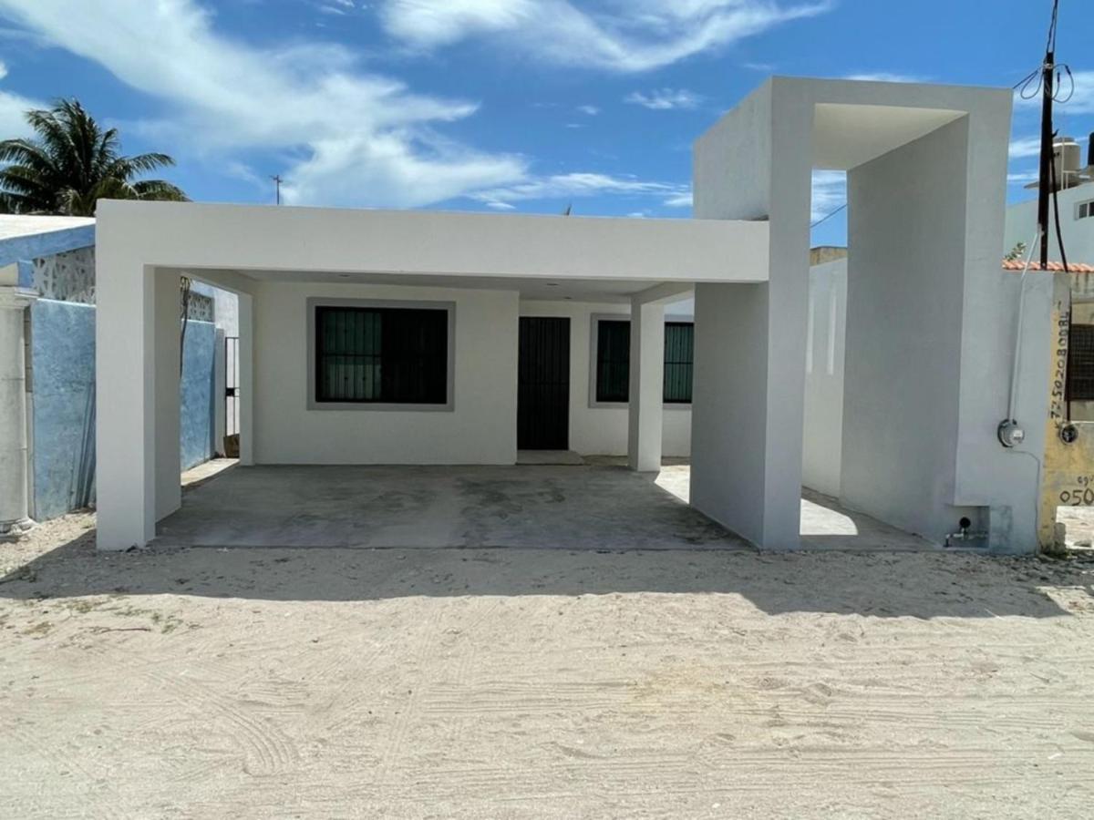 Casa Con Piscina En Chixchulub A 100 M De La Playa Villa Pueblo Pueblo Chicxulub Kültér fotó