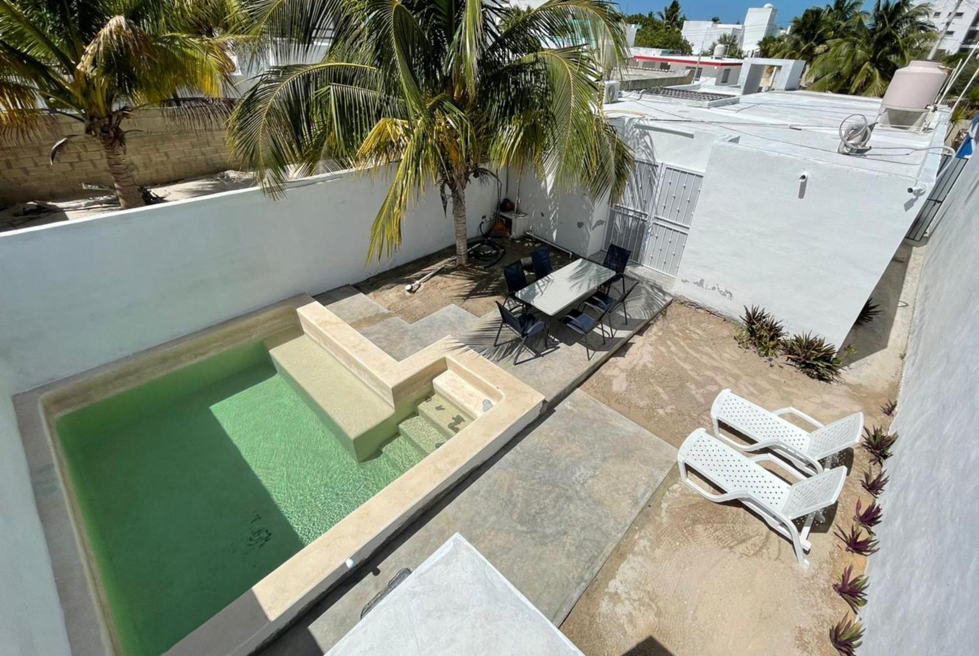 Casa Con Piscina En Chixchulub A 100 M De La Playa Villa Pueblo Pueblo Chicxulub Kültér fotó